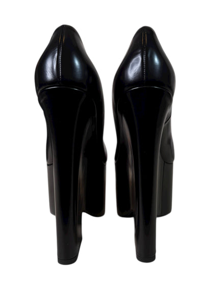 Versace Décolleté Platform in Vernice Nera – Made in Italy – Taglia 40