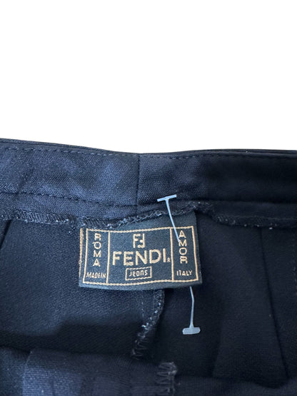 Fendi pantaloni vintage monogram — foto 8