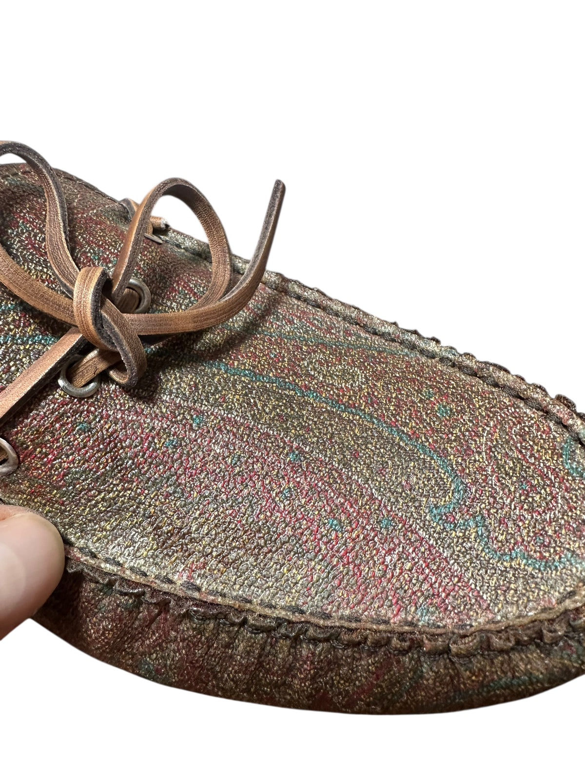 Etro mocassino in pelle — foto 4