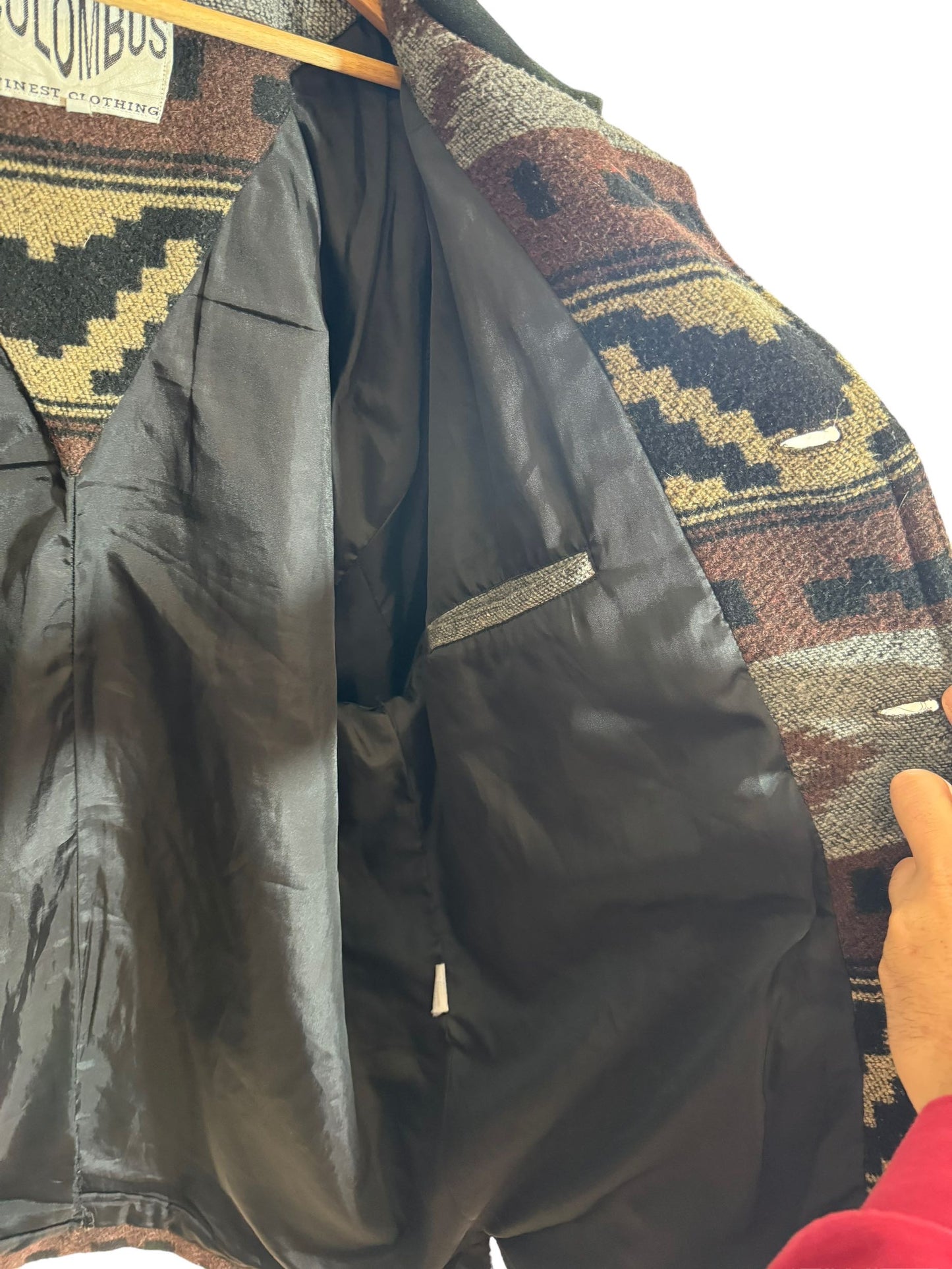 Giacca azteca vintage (XXL)