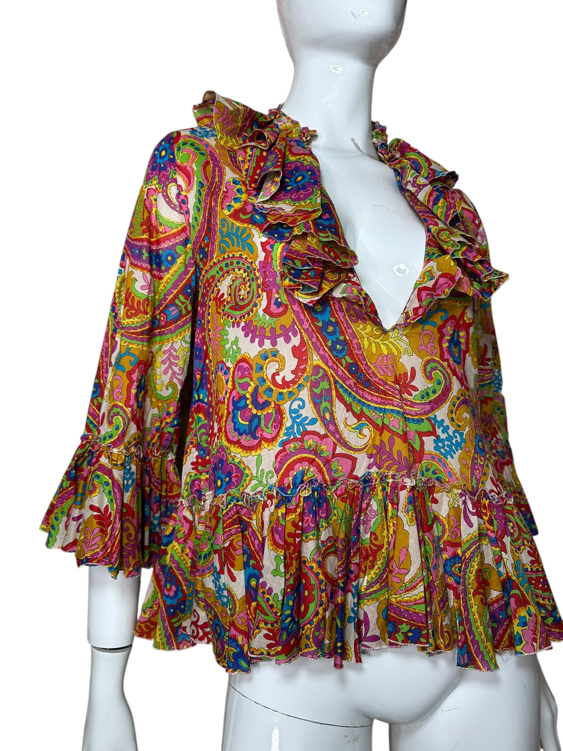 D&G top vintage stampato — foto 2