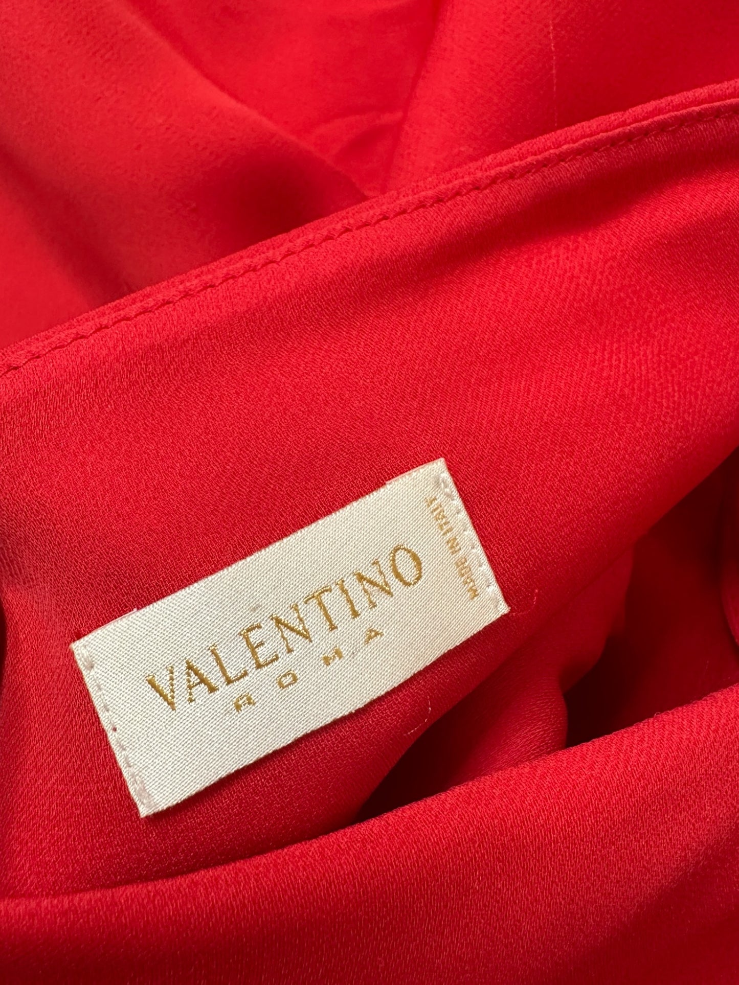 Valentino Roma maxi abito in seta (M)