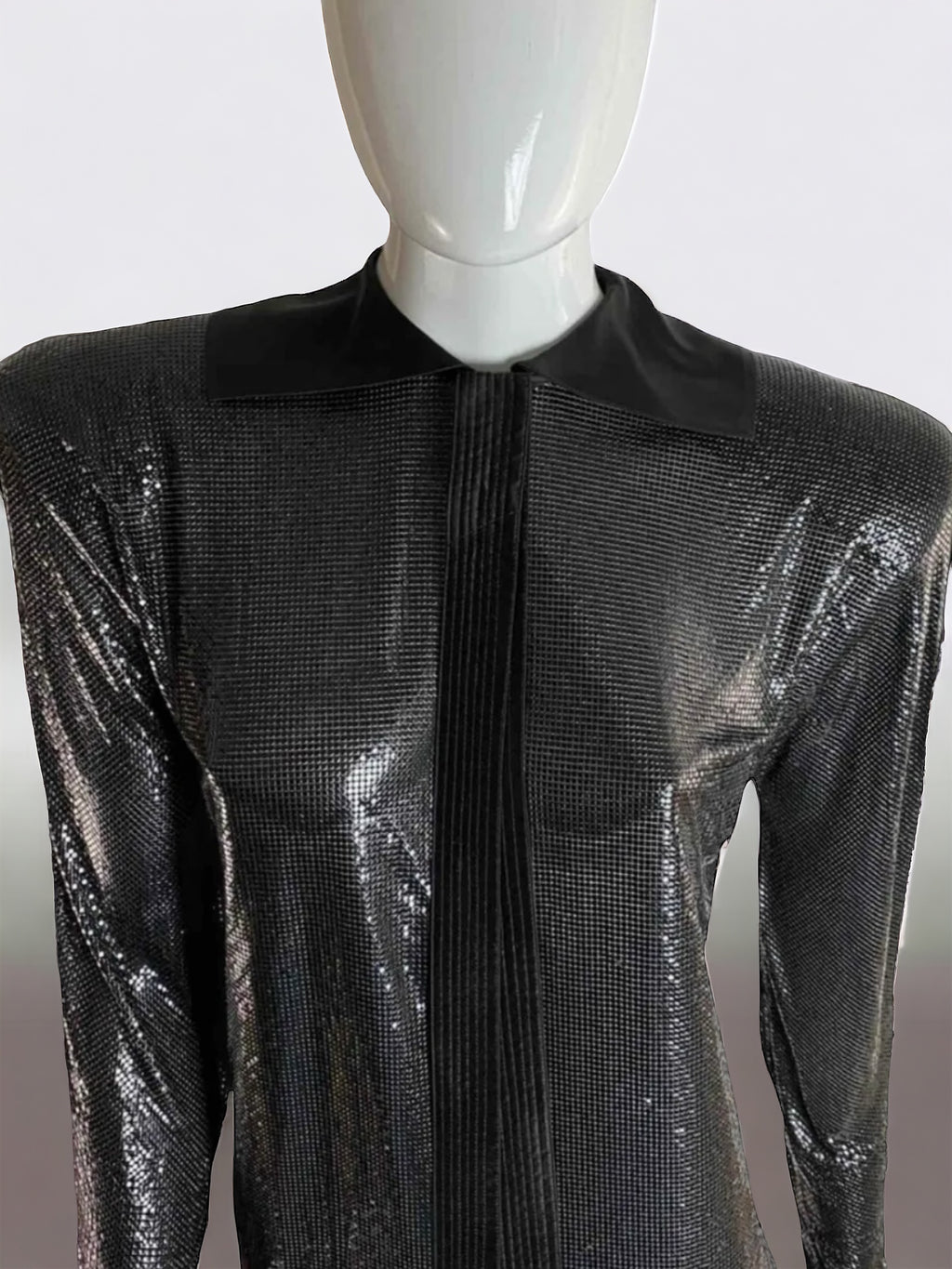 Gianni Versace abito in maglia metallica — foto 3