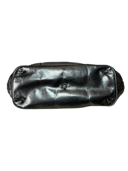 Burberry borsa in pelle metallizzata