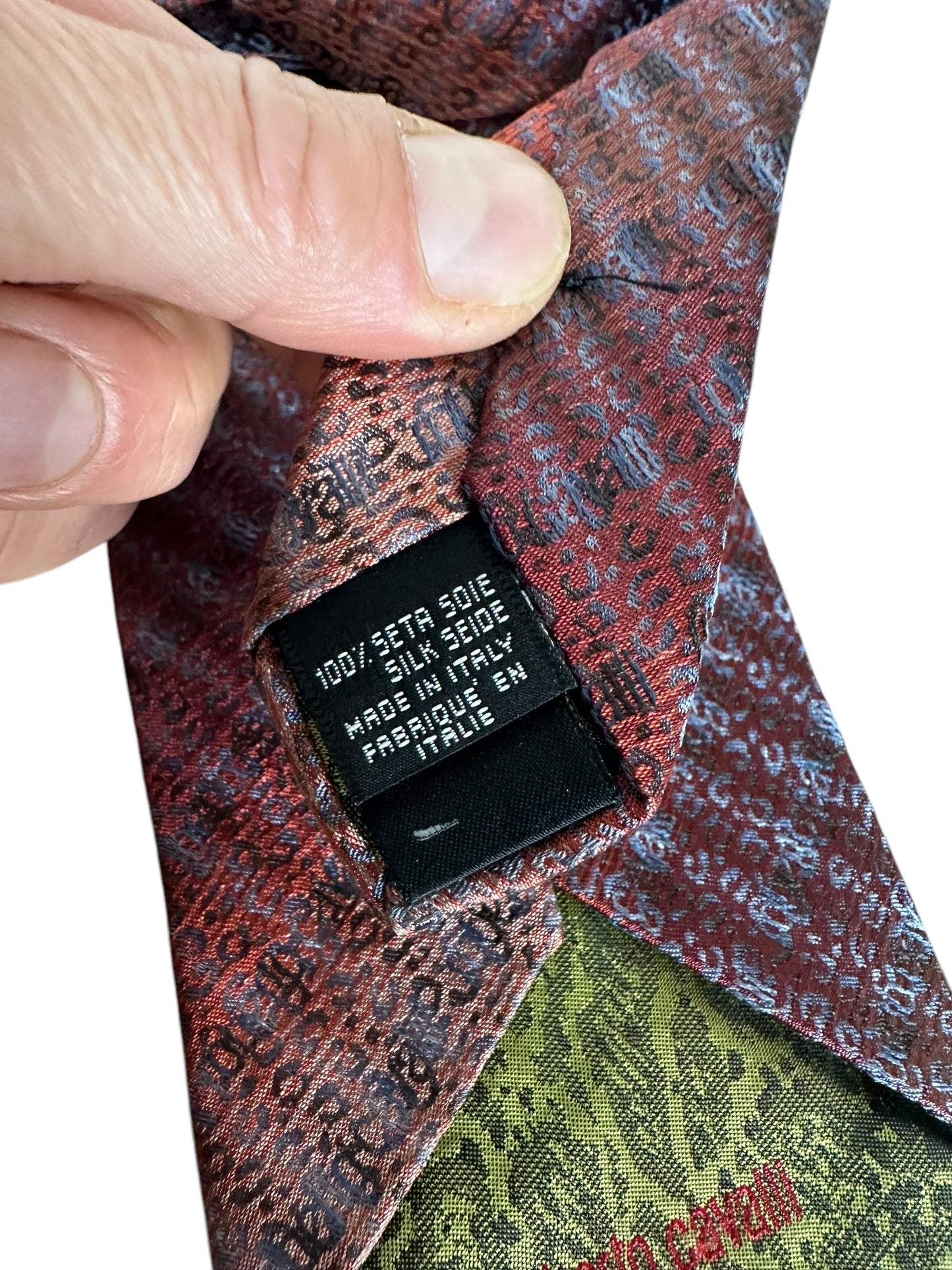 Roberto Cavalli cravatta in seta