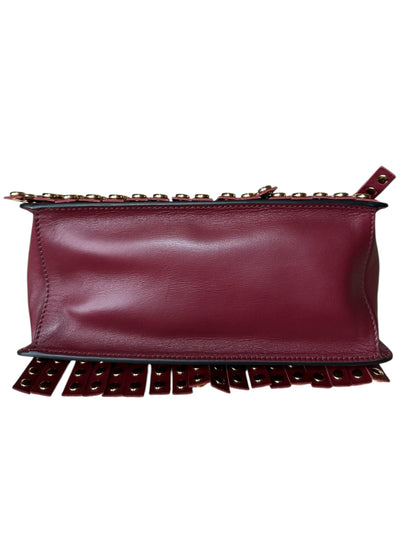 Prada borsa in pelle con frange — foto 12
