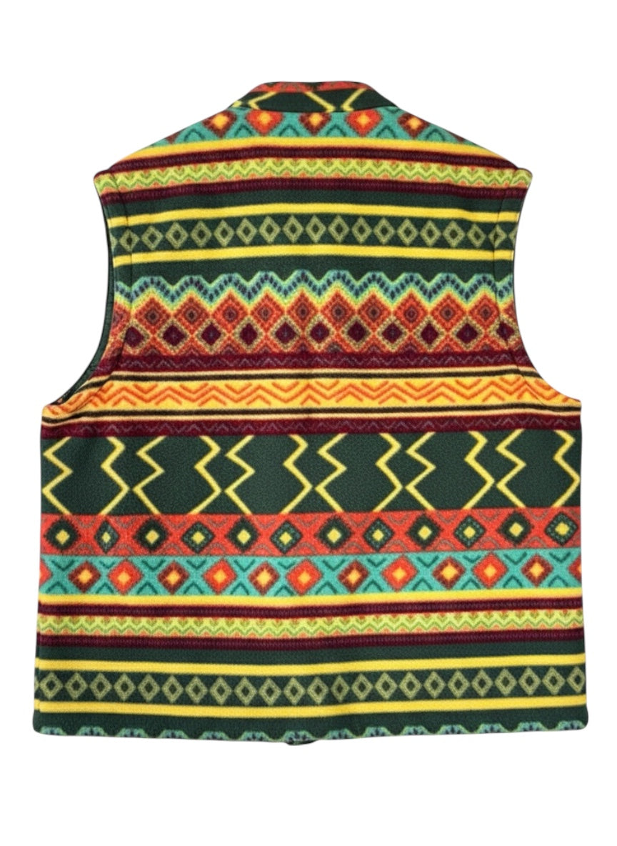 Gilet Roy Rogers Vintage Reversibile in Pile – Made in Italy – Taglia M