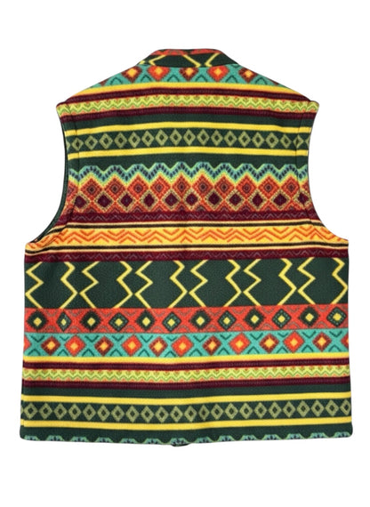 Gilet Roy Rogers Vintage Reversibile in Pile – Made in Italy – Taglia M