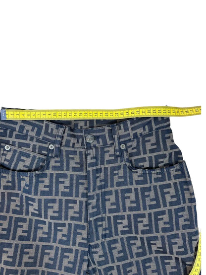 Fendi zucca pantaloni vintage monogram. — foto 9