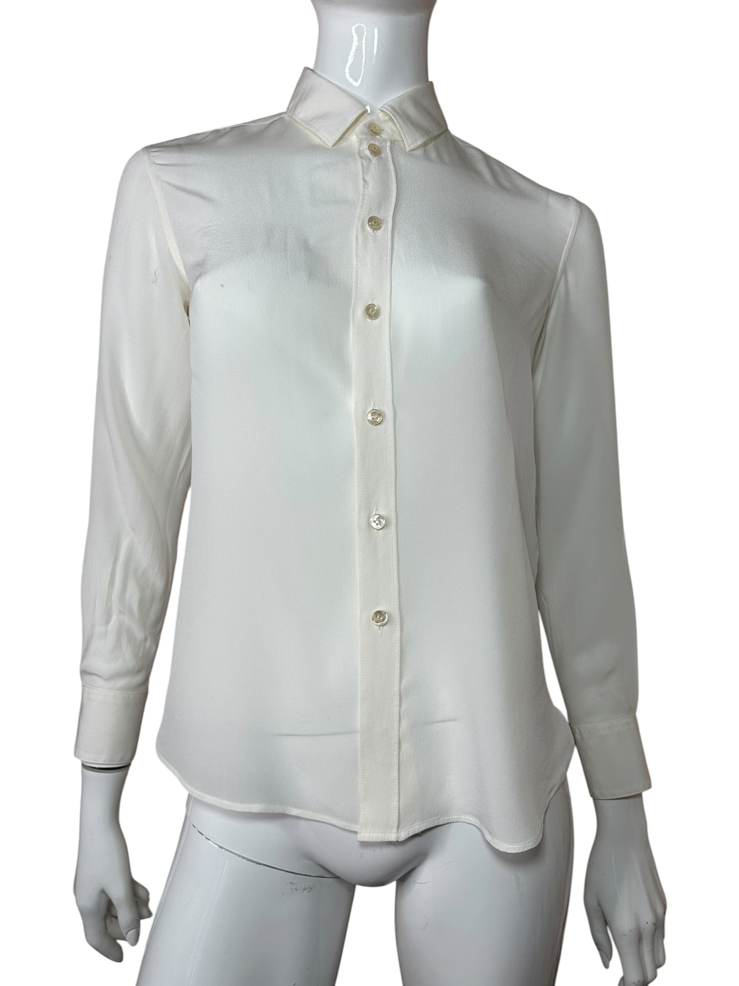 Saint Laurent camicia in seta (S)