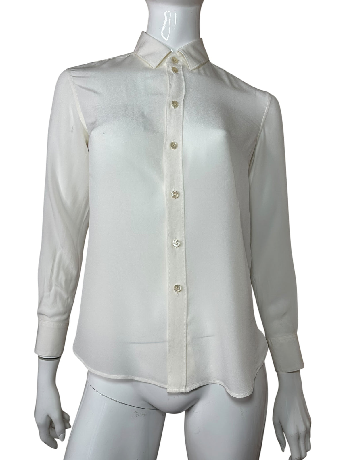 Saint Laurent camicia in seta