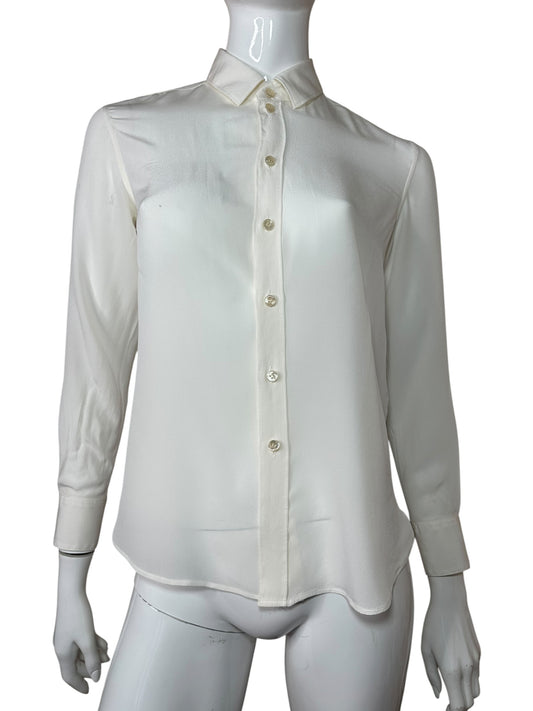 Saint Laurent camicia in seta (S)