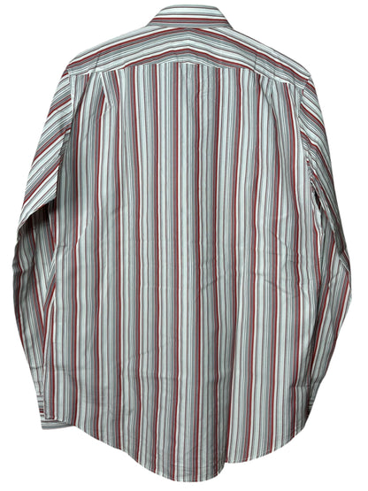 Hermès camicia maschile a righe (M)