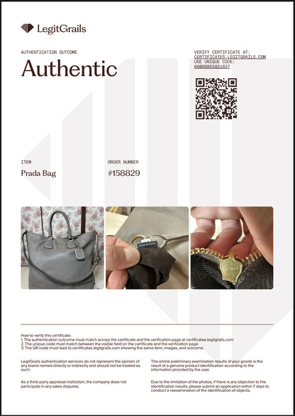 Prada borsa vintage in pelle martellata