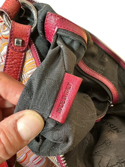 Missoni borsa vintage  in tela jacquard