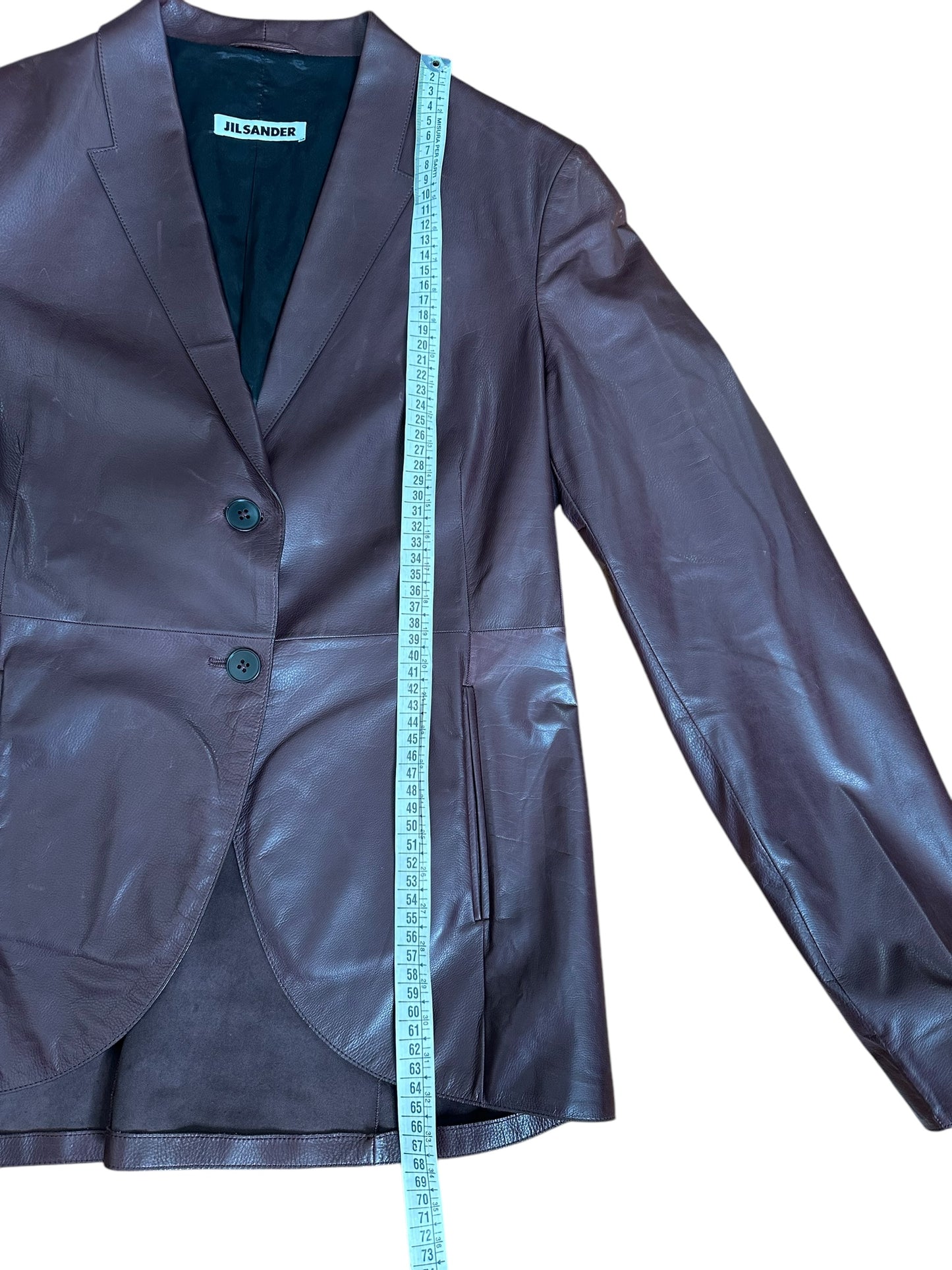 Jil Sander blazer in pelle (S)