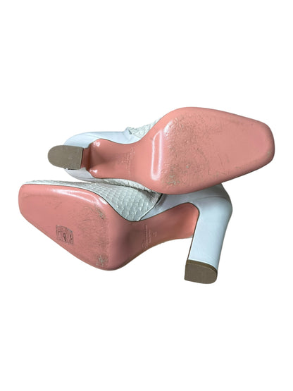 Blumarine stivali in pelle e pitone (40)