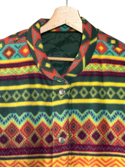 Gilet Roy Rogers Vintage Reversibile in Pile – Made in Italy – Taglia M