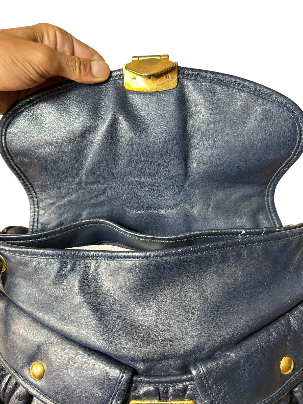 Miu Miu Coffer borsa in pelle