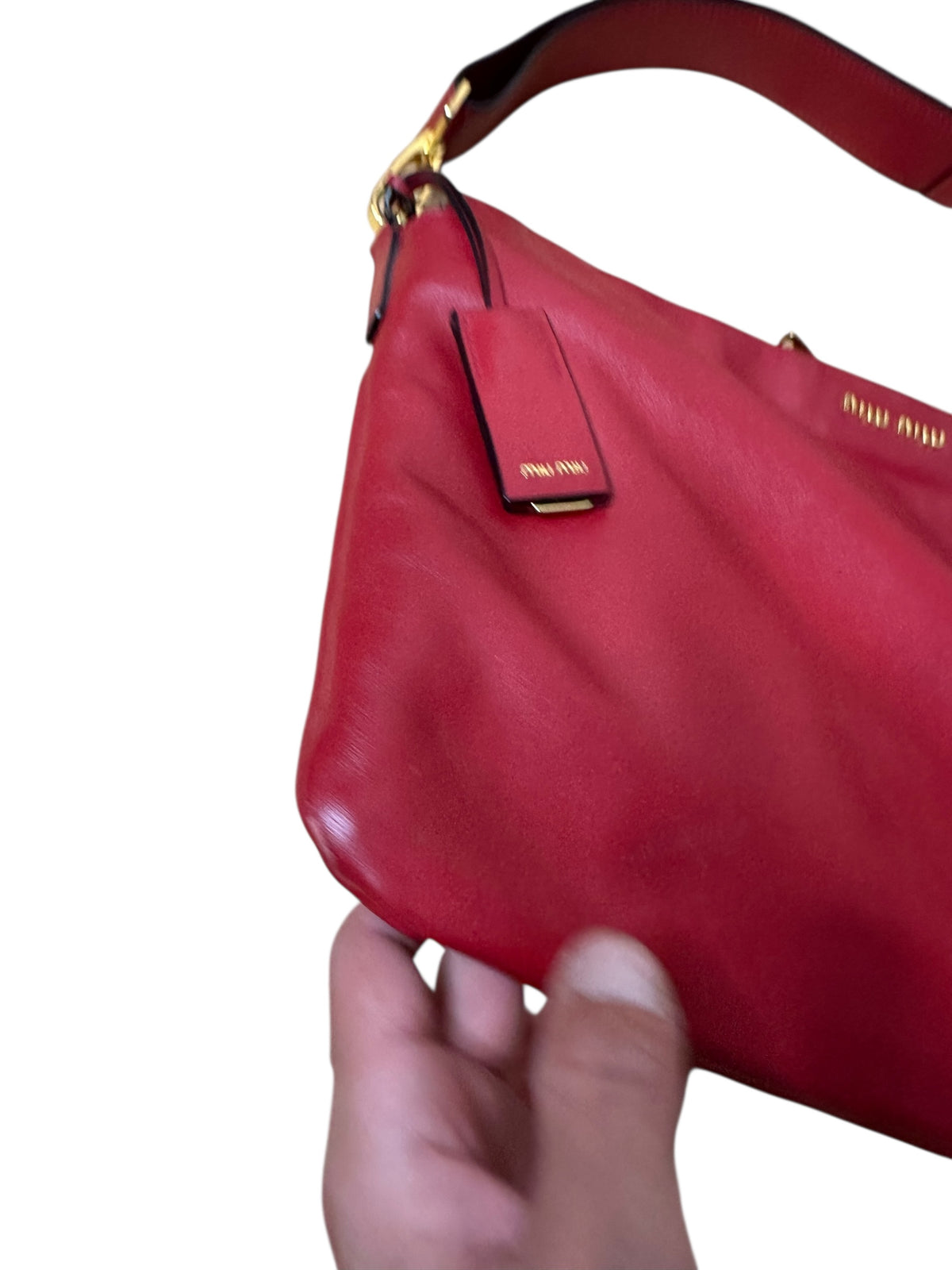 Miu Miu borsa vintage in pelle — foto 10