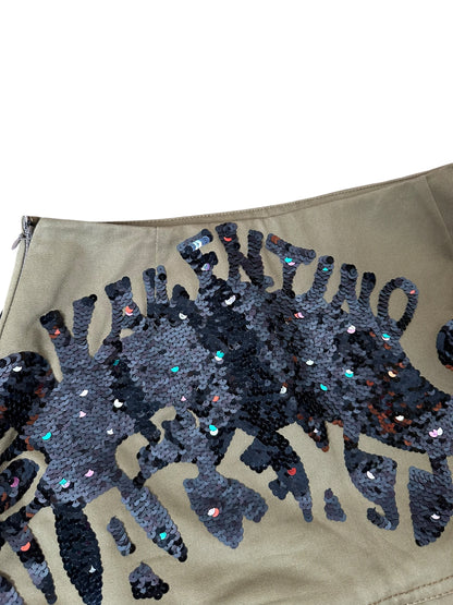 Valentino mini gonna con paillettes — foto 12