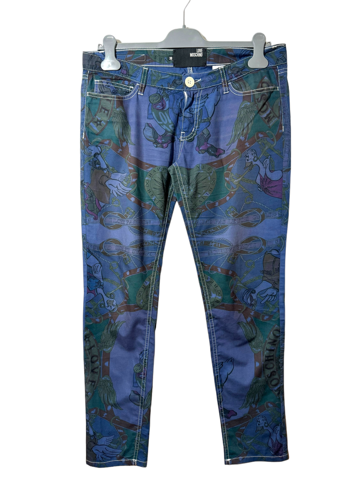 Love Moschino pantaloni in cotone