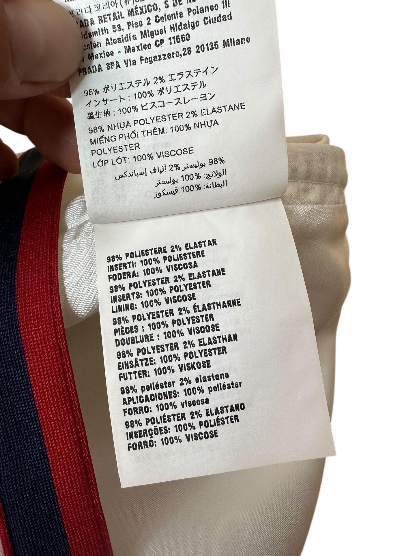 Miu Miu mini gonna a pieghe (XS)