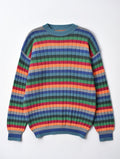Maglione United Colors of Benetton Pure Shetland multicolor Made in Italy - L