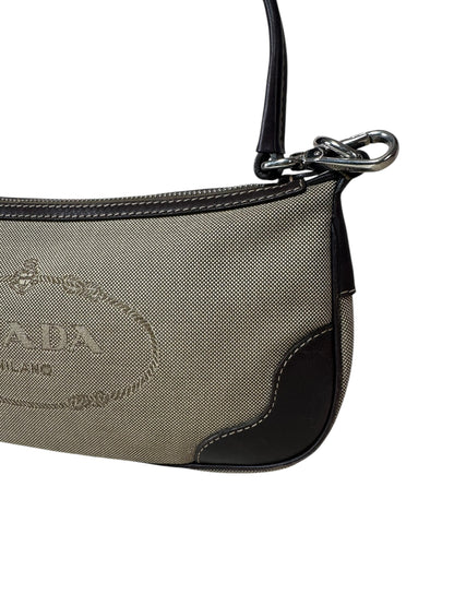 Prada mini borsa in canvas vintage