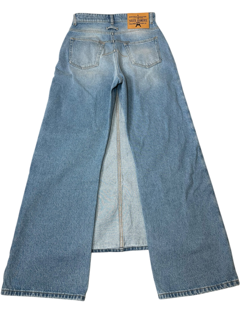 Jean Paul Gaultier pantagonna in denim — foto 13