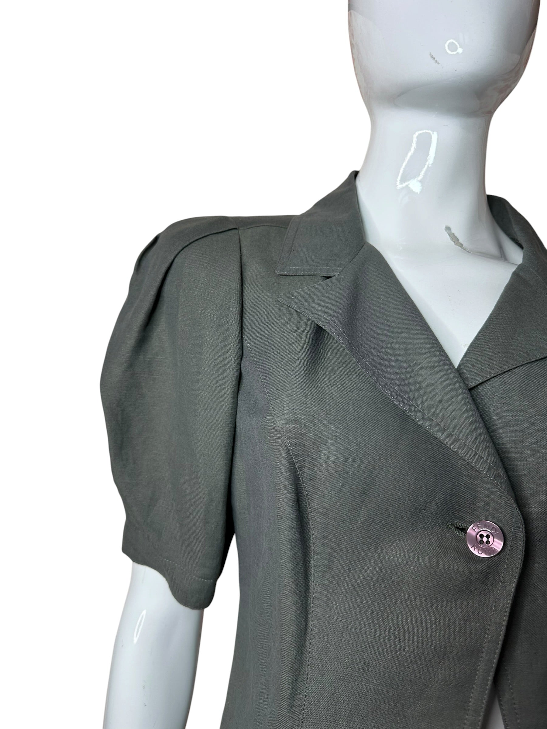 Fendi camicia vintage in lino — foto 3
