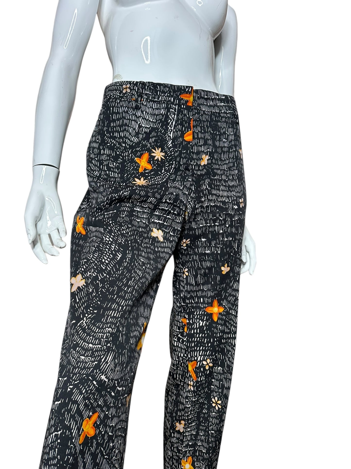 Prada pantaloni stampati (L)