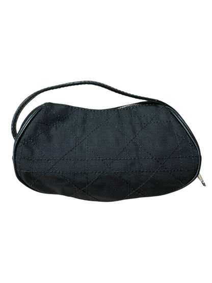 Dior mini borsa vintage in tela e pelle
