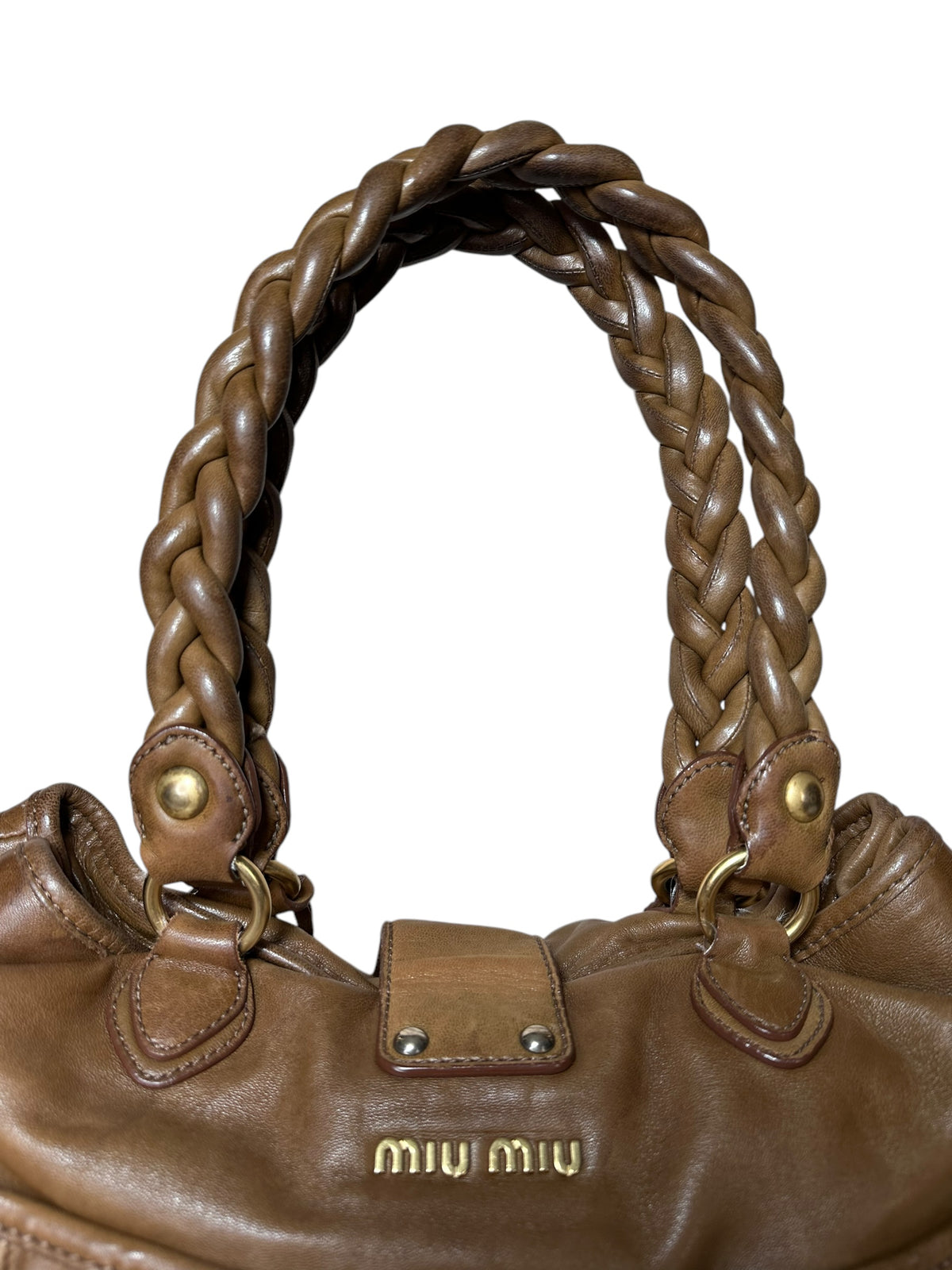 Miu Miu borsa vintage in pelle — foto 10