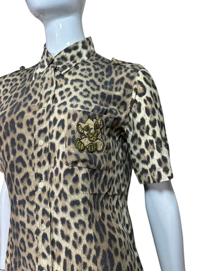 Iceberg camicia vintage in seta — foto 2