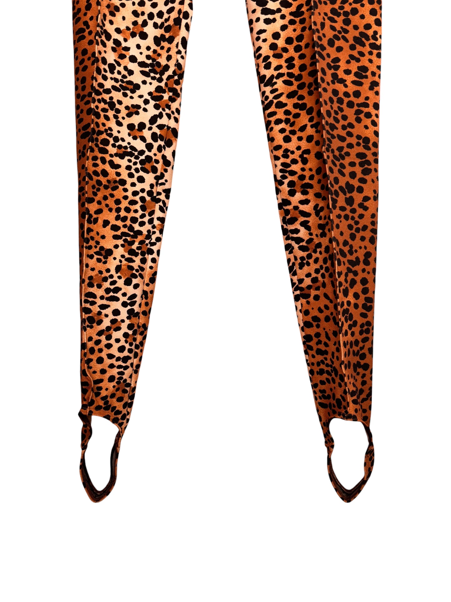 Leggings Versace leopardati con staffa taglia M nuovi — foto 4