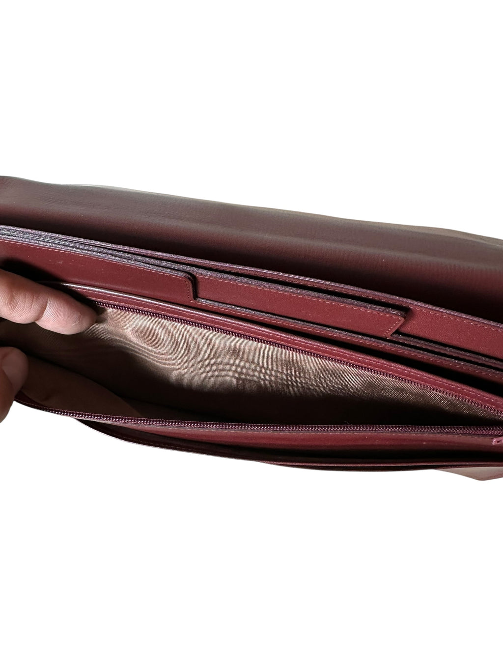 Cartier pochette vintage in pelle — foto 27