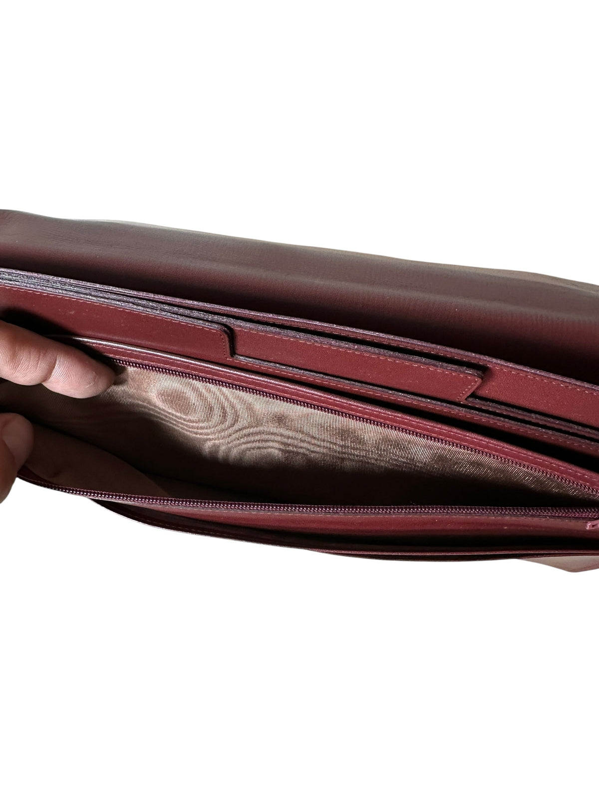 Cartier pochette vintage in pelle — foto 27