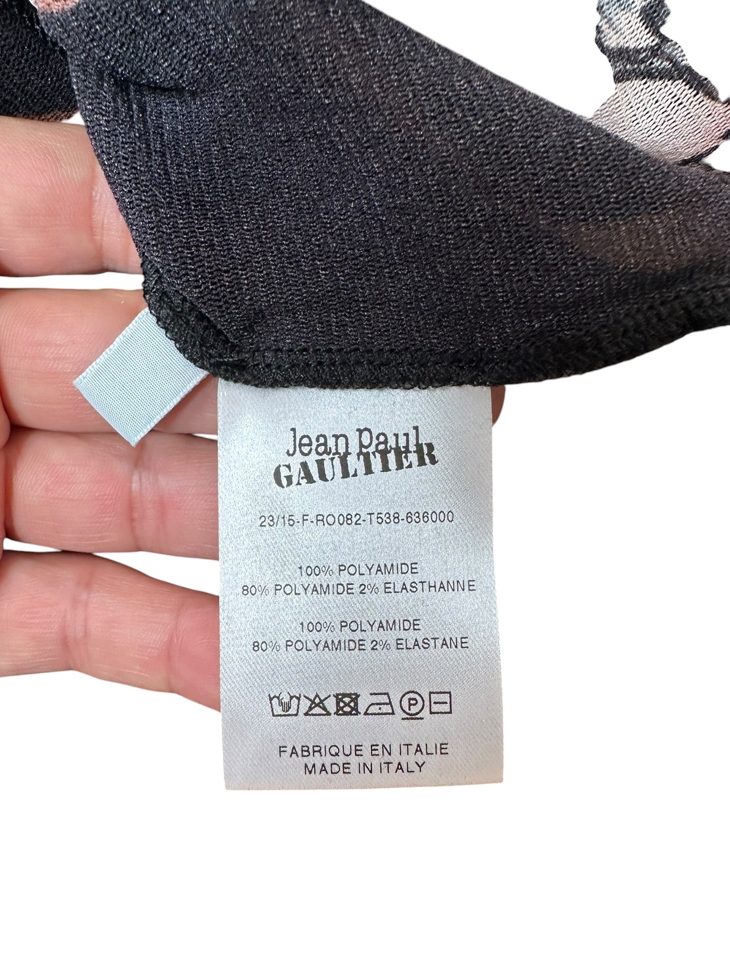 Jean Paul Gaultier mini abito stampato (L)