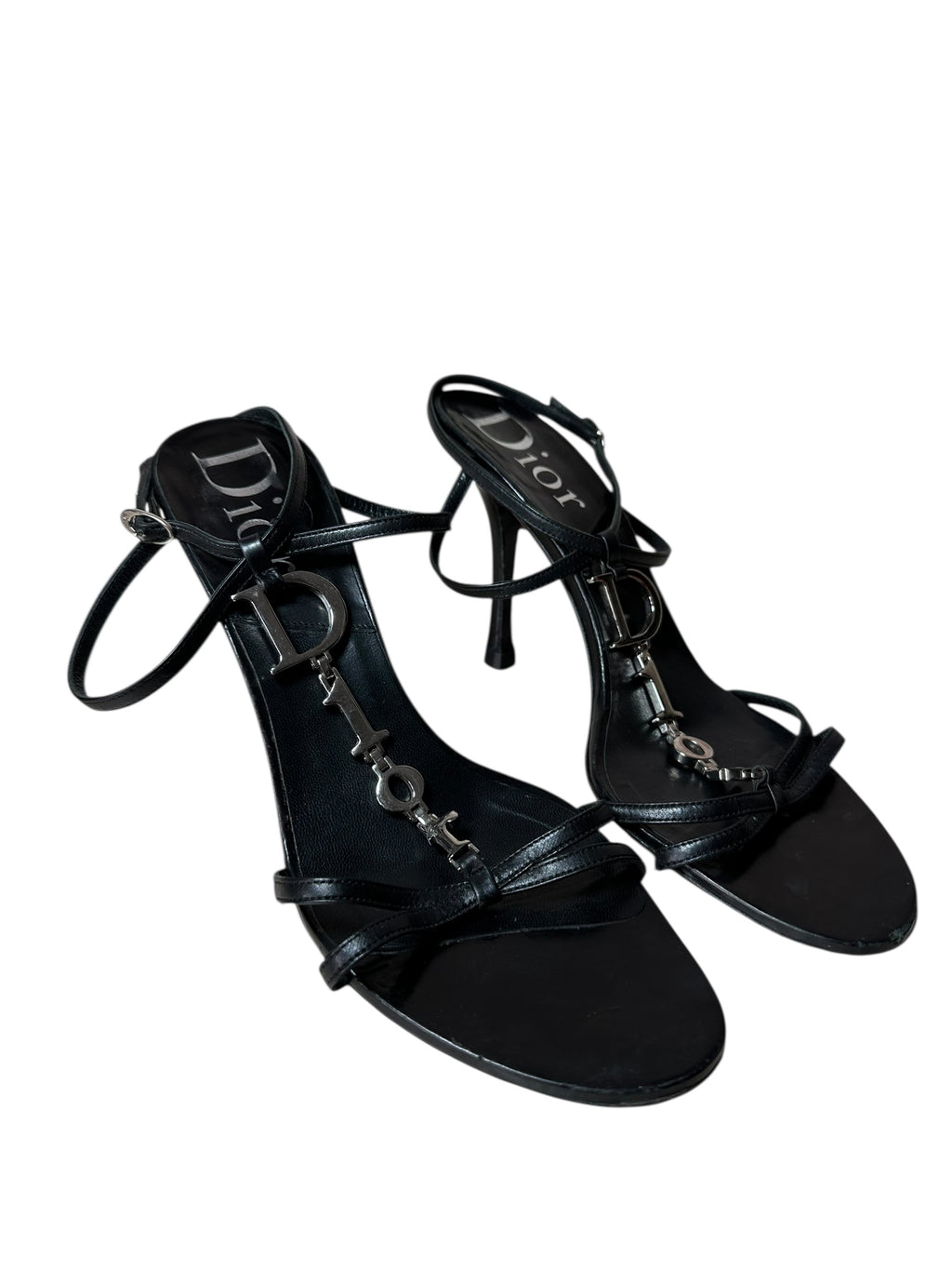 Dior sandalo vintage in pelle