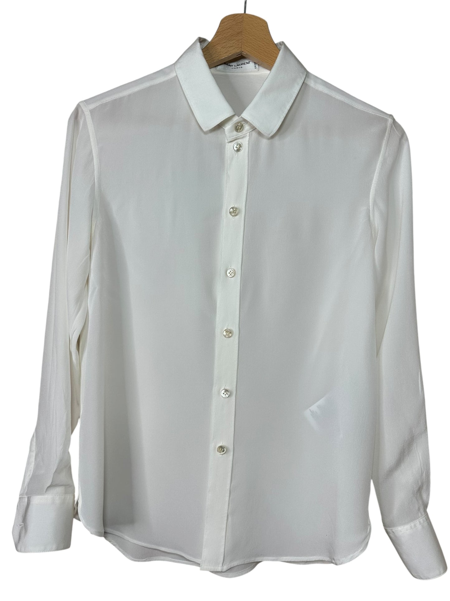 Saint Laurent camicia in seta (S)