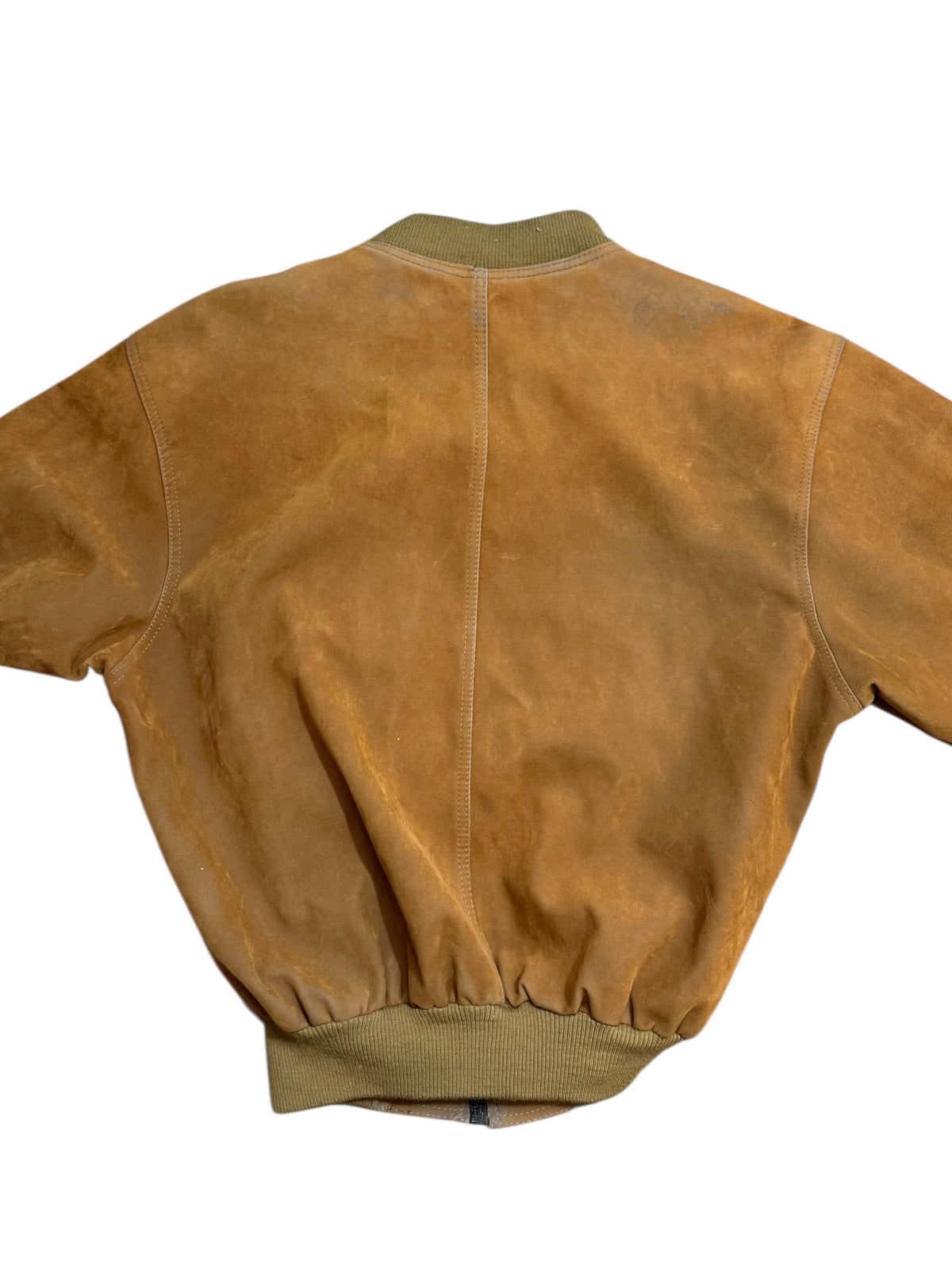 Giacca vintage Antica Bottega marrone bomber Made in Italy XXL — foto 5