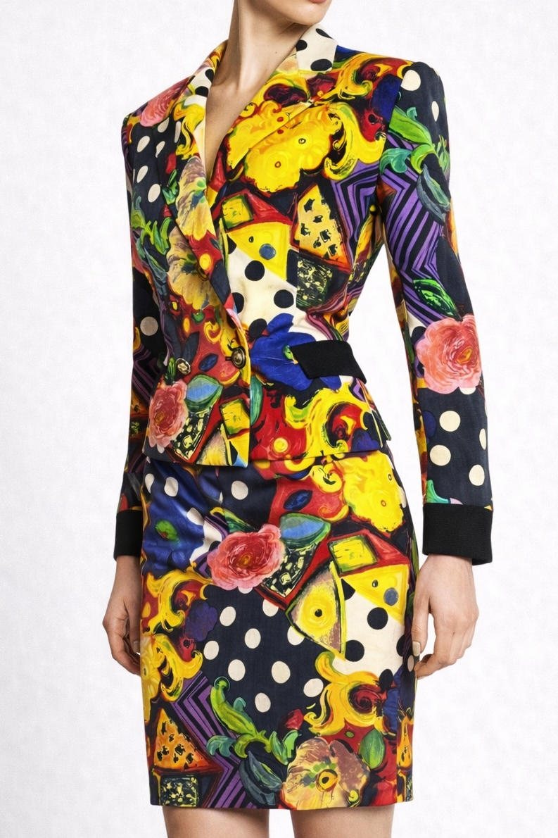 Tailleur vintage Istante Gianni Versace lana - Made in Italy — foto 5
