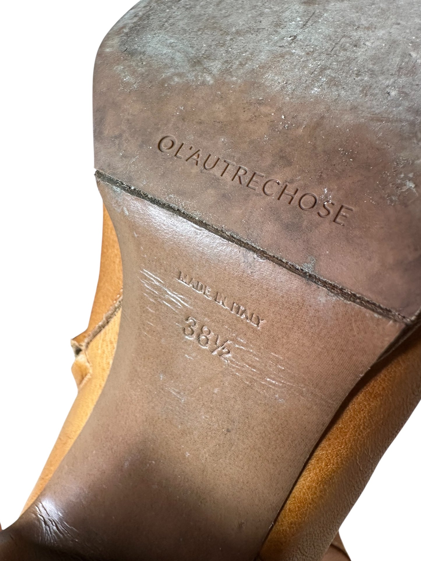 L’Autre Chose stivaletto in pelle (38.5)