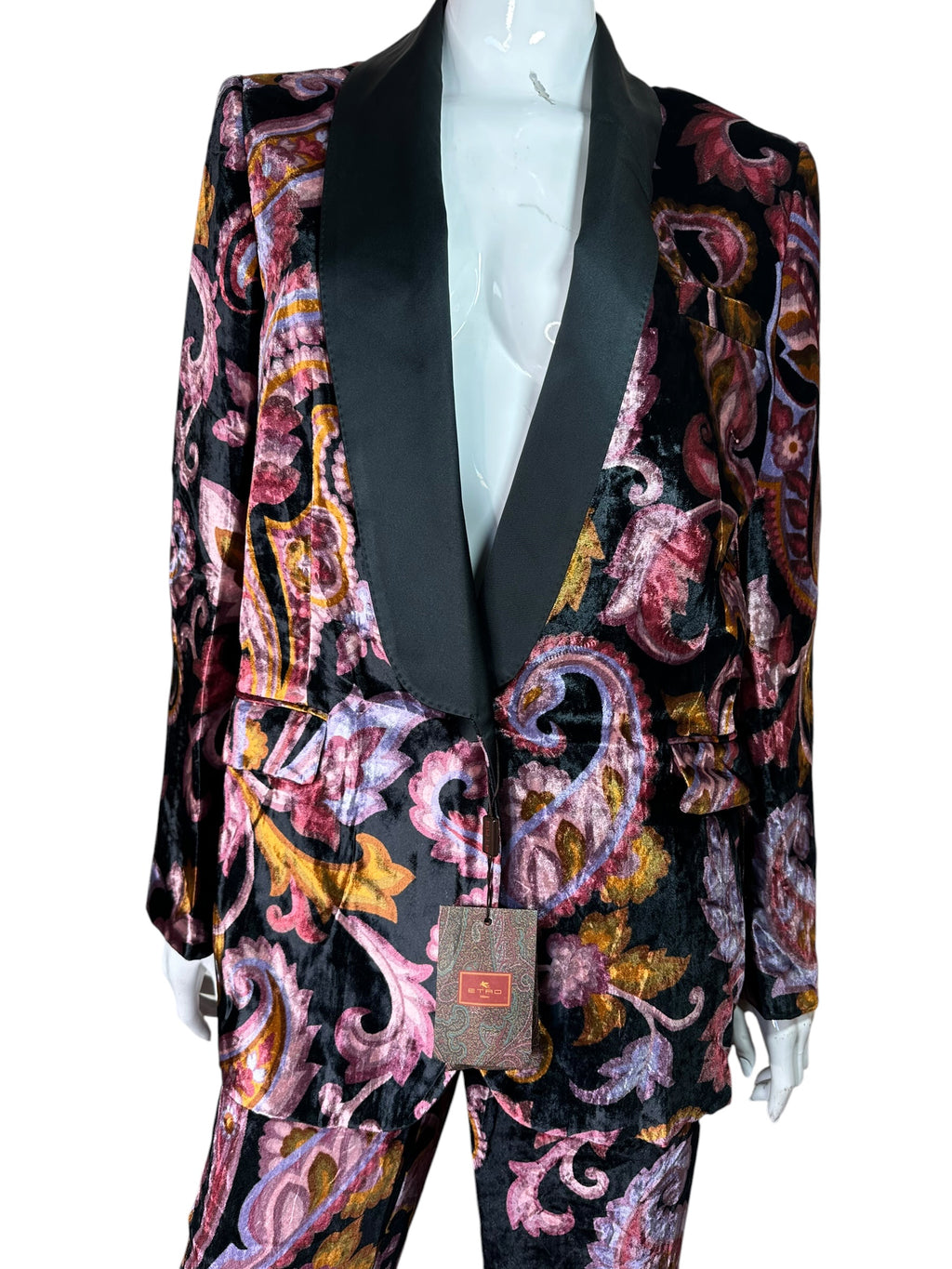 Etro completo in velluto (46-48)