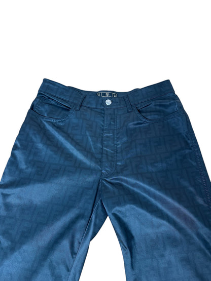 Fendi pantaloni vintage monogram (M)