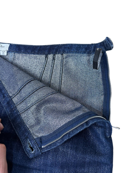 Christian Dior gonna in denim vintage (L)