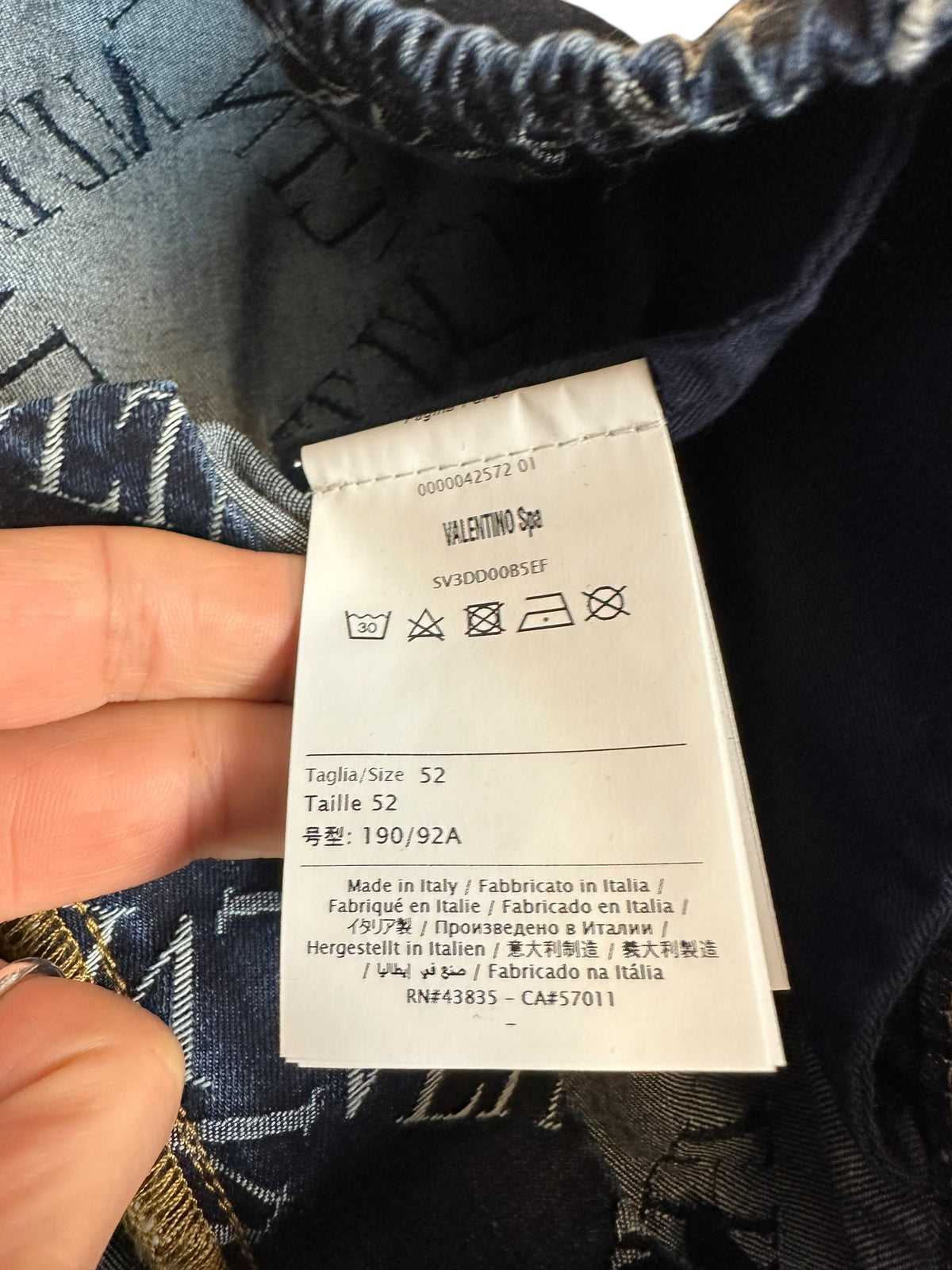 Valentino pantaloni stampati — foto 9
