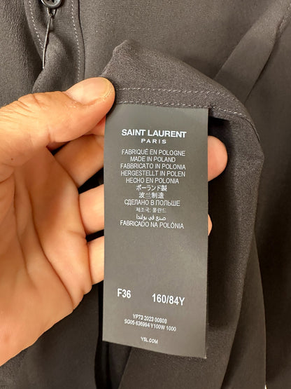 Saint Laurent camicia in seta — foto 10