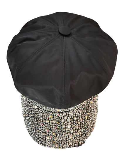 Prada Re-Nylon basco nero con cristalli — foto 2